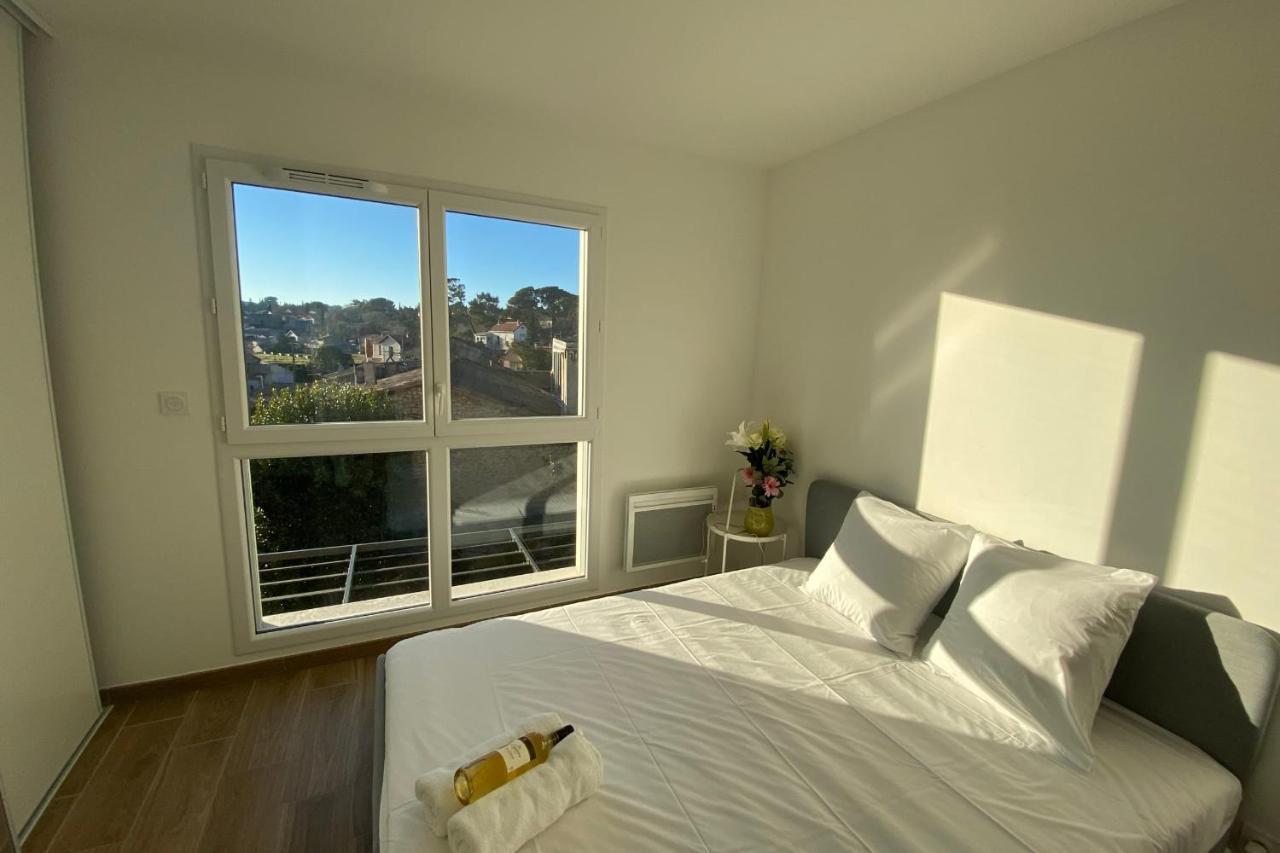 Appartamento Roche Blanche - Terrasse Et Parking Nîmes Esterno foto