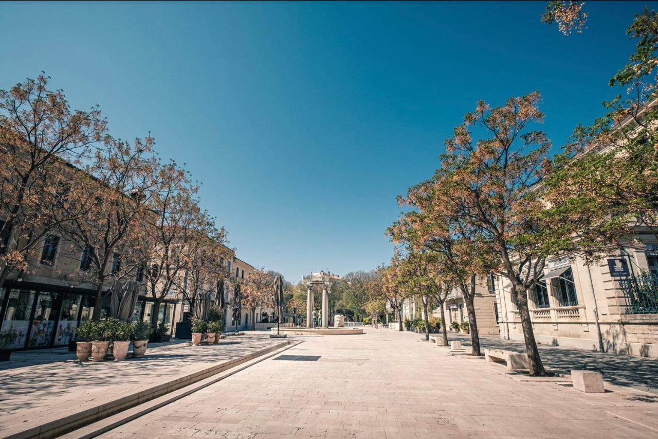 Appartamento Roche Blanche - Terrasse Et Parking Nîmes Esterno foto